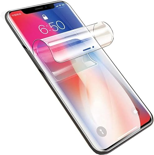 Stejnhge [2Pcs] Film de Protection d'écran Hydrogel pour iPhone X/XS(5.8), [ HD] Film Protecteur TPU Souple