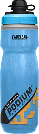 CAMELBAK Bidon Podium série Dirt 620 ML Unisex-Adult, Bleu/Orange, Standard Size