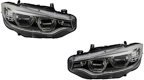 Johns, LED Scheinwerfer Links & Rechts als Set passend für BMW 4 er F32 F33 F36 mit LWR