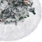 YSUVIN Weihnachtsbaum Röcke Rund Plüsch Weihnachtsbaum Rock Weiß Weihnachtsbaumdecke für Rund Christbaumständer Neujahr Weihnachtsbaum Deko, 78CM
