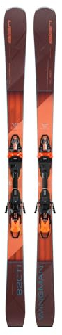 elan - Ski-Set Wingman 82 Cti + Bindungen Emx 12.0 GW, Rot, Herren – Größe 160 – Orange