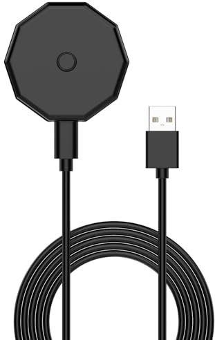 Ersatz-Ladestation für elektrische Zahnbürste von Braun Oral-B mit USB-Typ-C-Kabel (schwarz)