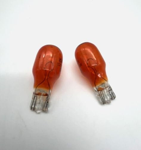 MSA Motorsport 2 x Amber 921BA W16W High Level Indicator Light Car Bulb 955 12v 16w W2.1 x 9.5D 35mm