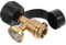 FONDOTIN Adaptateur De Bouteille De avec Manomètre De Pression Et Détecteur De Fuite Connexion Facile pour Chauffage De Camping- Équipement De
