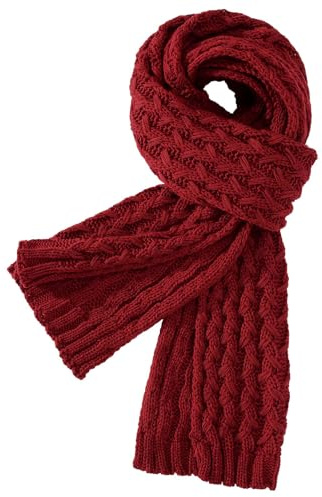Voqeen Schal Damen Winter Weich Klobig Strickschal Für Frauen Dick Warm Lang Halstuch Für Kaltes Wetter