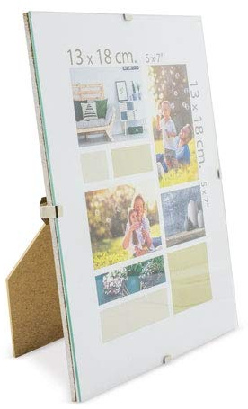 Bilderrahmen für Hochzeiten, Taufen, Kommunion, Events, 13 x 18 cm, 20 Stück Fotorahmen, Porträtträger