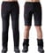 SANMIO Herren Wanderhose Zip Off Atmungsaktiv Arbeit Hosen Softshellhose Outdoor Sommer Funktionshose Trekkinghose Entfernbar Schnell Trockend (mit Gürtel) Schwarz, M