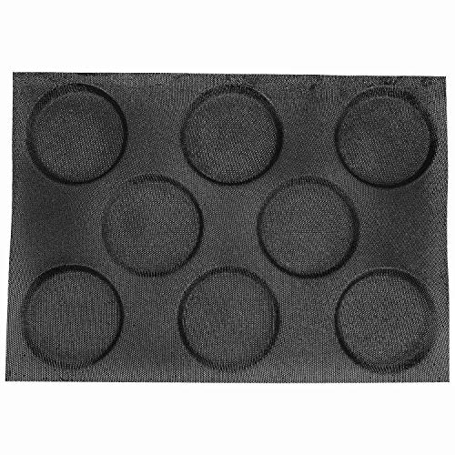 LQNB Le Pain en Silicone à Hamburger Forme Une Boulangerie PerforéE Moule des Feuilles de Cuisson AntiadhéSives