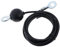 yotijar Einstellbare 6mm Gym Kabel Stahldraht Seil mit 300kg Laden Lager Ersatz Teile für Home Gym Fitness Kabel Pulley Zubehör - Feste 2M