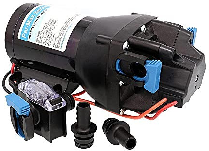 Jabsco Q301J-115S-3A, ParMax HD3-12V 3GPM 40PSI Pompe de distribution d'eau douce robuste