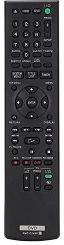 Goshyda RMT-D249P DVD-Fernbedienung, Recorder-Player-Ersatzfernbedienung für RDR-AT100 RDR-AT200 HX680 HX780 HX980