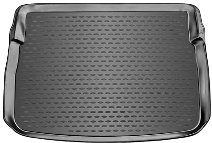 ELMASLINE 3D Gummi Kofferraumwanne für VW Golf Sportsvan ab 2014 | Kofferraummatte Kofferraumabdeckung