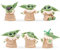 Y0da Tortendeko, Y0da Figuren Set, Star Wars Cake Topper, Figur, Kuchen Dekoration Geburtstag, Tortenaufleger, Cupcake Deko, Torten Deko, für Kinder, 6PCS