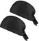 2Pcs Kochmütze Unisex,Kochmütze Verstellbar, Küchenmütze Atmungsaktive für Männer Frauen Küche Kochen,Chef Kochhut Bandana Cap für Restaurants, Hotels, Schulen, Haushaltsküchen, Bars (Schwarz)