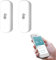 RANRAO 2 unids para Tuya para Zigbee higrómetro termómetro sensor para el hogar, WiFi temperatura humedad sensor con detector inalámbrico de humedad de temperatura inteligente