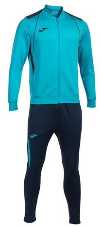 Joma Herren Mann Championship Vii Trainingsanzug, Türkis, Fluoreszierend, Marineblau, 12-13 Jahre EU