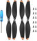 LICHIFIT Drohnenpropeller Low Noise Requisiten PC Blades Wing Set Ersatzteil für DJI Mini 2 Drohne Zubehör