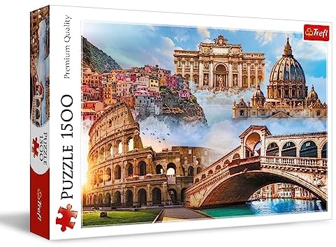 Puzzle 1500 - Besondere Plätze,Italien