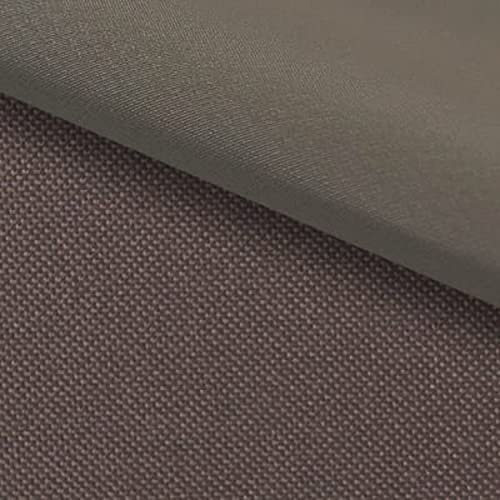 PINaPIN Wasserdichter Polyesterstoff 100% Polyester Stoffe meterware zum nähen Gartenmöbel, Schirme, Vorhänge für Garten KODURA 100x150 cm (Moorbraun)