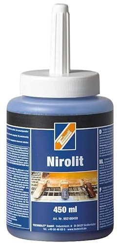 QUEBAg Nirolit Komplex Rostumwandler 250 ml mit Pinsel - Grundierung | Hocheffektiver Rostkonverter