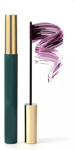 Thick Curling Skinny Mascara, Magic Color Skinny Mascara, Natural Waterproof Long-Lasting Non-Smudge, for Stronger,Longer Lashes,Clump,Flake-Free (Berry)