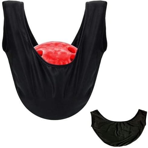 ZAHD Bowling Seesaw Bag Bowling Ball Polisher Bowling Ball Bag Carrier Portable Reiniger Balltasche Portable Bowling Ball Bag Für die Reinigung der Bowlingkugel