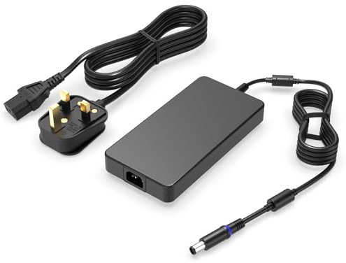 240W 180W AC Charger Replacement for Dell-G3-15-3500, G5 15 5500, G5 SE 5505, for Precision 3280 Compact, Compatible with OptiPlex 7420 AIO P89F D18U Laptop Power Adapter Supply Cord