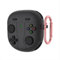 GIOPUEY Hülle Kompatibel mit Bose QuietComfort Earbuds II/Ultra 2023, Niedlich Spaß Cartoon Silikon TPU Schutzhülle mit Schlüsselbundhaken Case Cover für Jungen Mädchen Männer Frauen - Dark Gray