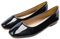 Minetom Donna Ballerine Punta Quadrata Piatto Pumps Eleganti Comode Slip-on Sera Festa Scarpe Basse A1 Blu 42 EU