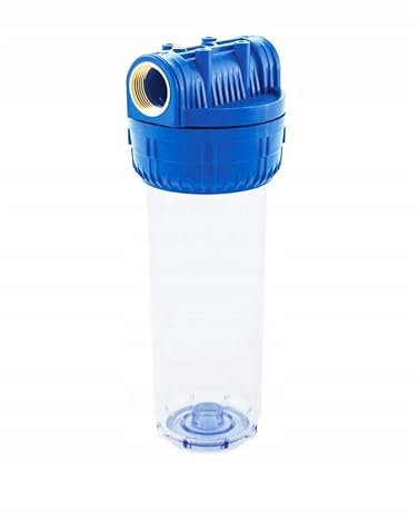 Filtergehäuse 10 Zoll SET Sediment Eisen Kalk Bakterien Kartuschen Wasserfilter (Filtergehäuse 1/2 Zoll)