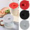 3 Pcs Silicone Lids, Silicone Cup Lids Reusable Anti Dust Silicone Lids, 10CM Silicone Stretch Lids for Home, Outdoors, Mug, Coffee, Wine Glass