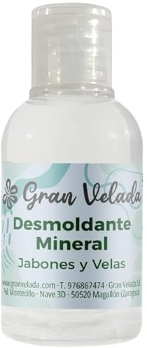 Gran Velada - Trennspray für Kerzen und Seifen 500 ml | Mineralisches Trennmittel für Formen aus Kunststoff, Metall und Metacrylat - Professionelles Zubehör für DIY Kerzen und Seifenherstellung