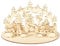 Krippen Ornamente - Kreative Weihnachtsdekoration Kinder, Krippenmodell Vintage-Stil | -Bausätze Für Innenräume, Weihnachtskrippen-Ornamente Für Wohnzimmer Und Schlafzimmer