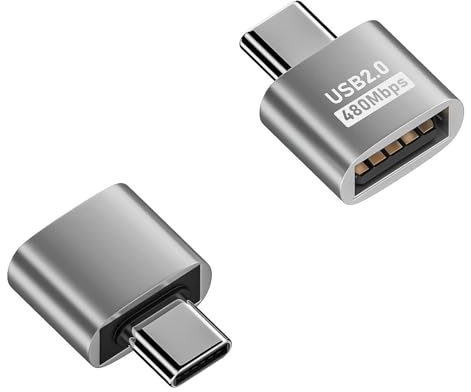 USB to Type C Adapter,Fast Transfer Speed USB OTG Adapter,Type C Male to USB 3.0 Female Adapter,USB Type C Converter,High Speed Data Transfer Male to USB Female Adapter for Smart Phone and Tablet