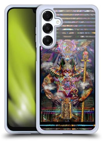 Head Case Designs Offizielle Jumbie Art Horus Götter und Göttinnen Gel Handyhülle Hülle [Militärischer Schutzgrad] Kompatibel mit Samsung Galaxy A16 5G