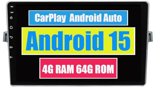 RoverOne Autoradio CarPlay Haupteinheit für Toyota Corolla Verso R20 2009 2010 2011 2012-2018 Android Auto Touchscreen Sat Navi Bluetooth WiFi Radio Player