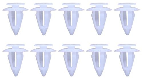 Callume 10x Innenverkleidung Clips Weiß Kompatibel mit Mercedes W169 W245 W212