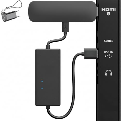 for Fire TV Stick USB Power Adapter Cable, Stick HD, Stick 4K Plus, 4K Max, 4 K Ultra HD, Roku Steaming, Xiaomi, Google, Thomson, 2000mA Energy Storage, Enhances Resolution, Eliminates AC Adapter