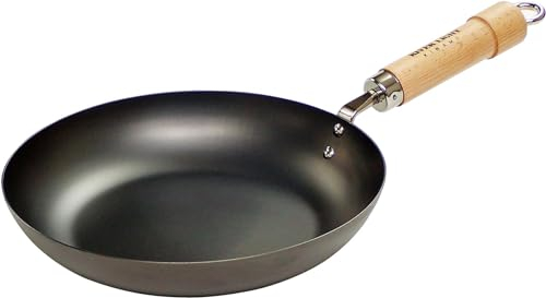 River Light Bratpfanne aus Eisen, Extreme Japan, 6,3 Zoll (16 cm), Induktionskompatibel, Made in Japan, Wok