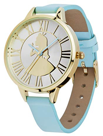 Joy Toy Alice im Wunderland Disney Armband Uhr, Blau
