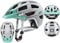 uvex Finale 2.0 - sicherer MTB-Helm für Damen und Herren - individuelle Größenanpassung - erweiterbar mit LED-Licht - Silver Mint matt - 56-61 cm