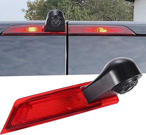 Rückfahrkamera integriert in 3. Bremslicht dritte Bremsleuchte Kamera for Ford Transit Custom 2012-2016 Transporter Business MPV SUV Bus