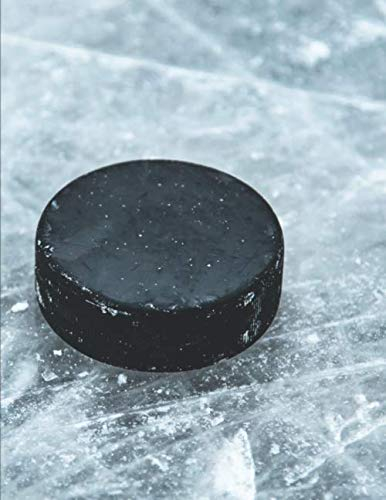 Eishockey Taktikbuch: Spieltaktiken und Anweisungen planen, üben, umsetzen mit diesem Trainingsbuch I Führe Protokoll zu allen Spielzügen und Aufstellungen I A4+ Format I Motiv: Puck