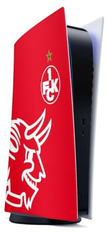 DeinDesign Skin kompatibel mit Sony Playstation 5 Digital Edition Folie Sticker Teufel 1. FC Kaiserslautern 1. FCK