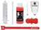 BleedZone Shimano-Bremsentlüftungsset mit 60ml Mineralöl –Hydraulisches Bremsen-Entlüftungsset für Shimano-Scheibenbremse, Fahrradbremsen-Entlüftungsset, MTB-Bremsentlüftungsset und Ölbremsenwartung