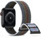 DigiHero Sport Nylon Straps Compatible with Apple Watch Straps 38mm 40mm 41mm 42mm 44mm 45mm, Adjustable Breathable Women Men Braided Strap Compatible for iWatch Series 8/7/6/5/4/3/2/1/SE Pride B