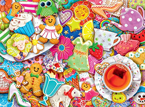 Buffalo Games - Aimee Stewart - Tea and Cookies - 1000 Piece Jigsaw Puzzle