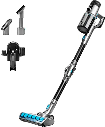 Cecotec Akku-Besenstaubsauger Conga Rockstar 880 Ultimate ErgoFlex, 480 W, 3 in 1: Vertikal, Besen und Handstaubsauger, Digitalmotor, 30 kPa, 100 min Autonomie, Jalisco-Bürste, Flexibler Schlauch