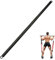 Fitnessbänder Widerstandsbänder Pilates Bar Resistance Bands Ganzkörper Trainingsbänder Pilates Stange Detachable für Home Yoga Pilates Stretching Bars Gym Fitnessgeräte Schwarz
