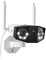 Reolink 4K Dual-Lens WLAN Überwachungskamera Aussen, 180° Ultra-Weitwinkel, Person-/Fahrzeug-/Haustier-Erkennung, 2,4/5 GHz WiFi, Farbnachtsicht, 2-Wege-Audio, Duo 2 WiFi